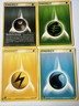 Pokemon TCG - Ruby & Sapphire - Energy - Cards X4 -,blue, Green, Yellow, Dark