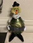 Vintage Murano Art Glass Clown Figurine