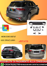 💫ART.6776 Diffusor + Auspuffendrohre im AMG-Look für GLE (W167) 2018+💫