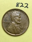1931-D LINCOLN WHEAT CENT, Almost Uncirculated "AU", low mintage, #822