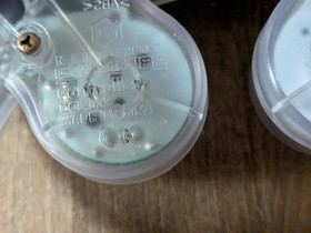 Nintendo GameCube Game Cube GC Controller Joystick Clear Skeleton OEM Good condi