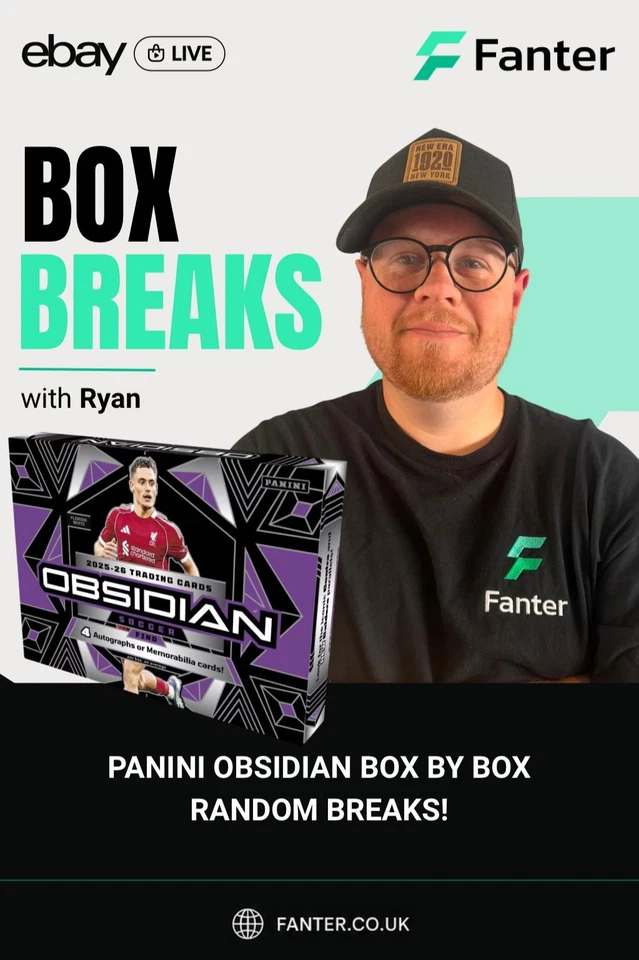 PANINI OBSIDIAN 25/26 RANDOM BOX BREAKS!