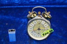 Alter JAZ Doppelglocken Wecker Chrom Metallgehäuse 7ma67