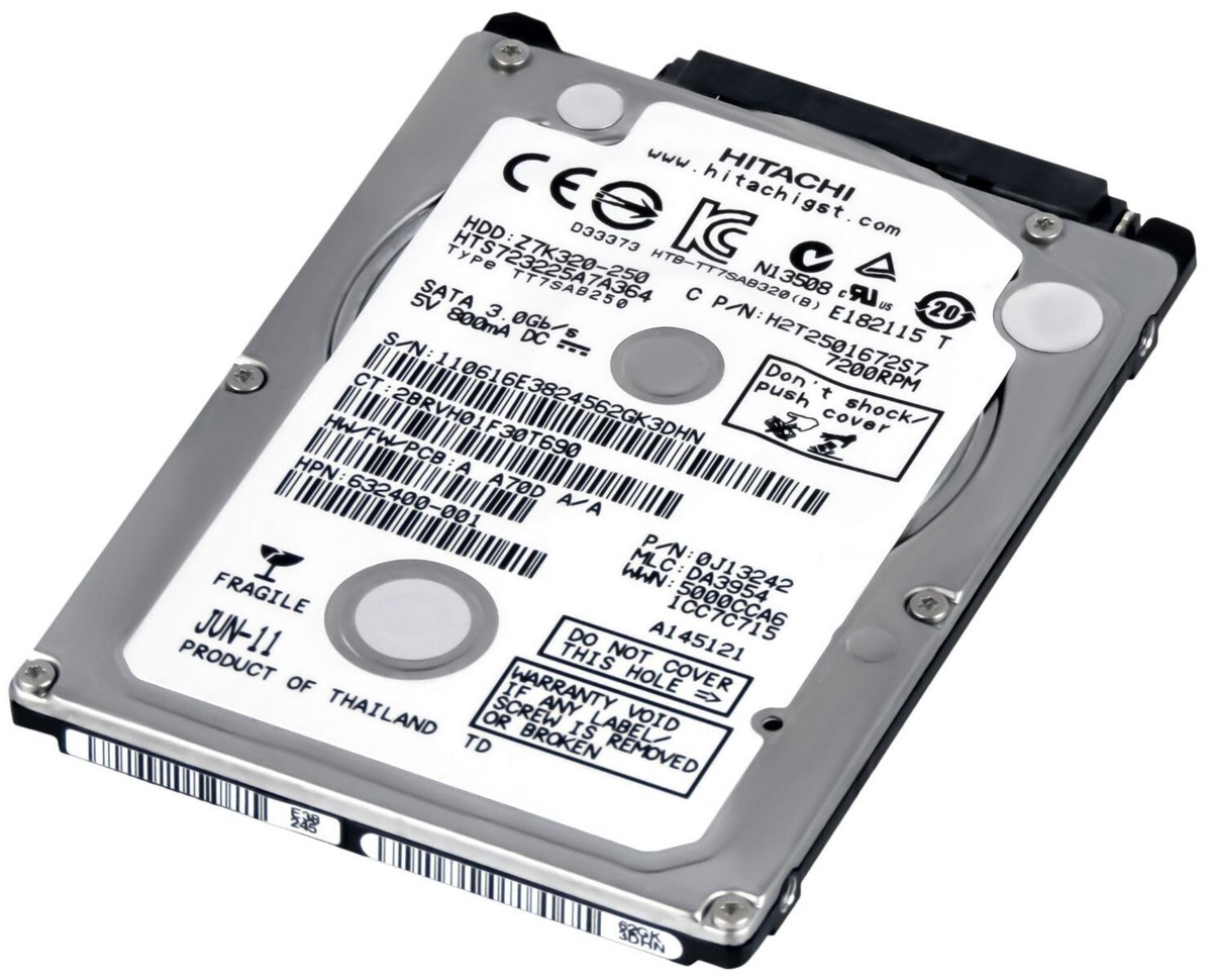 Disque Dur Interne Hitachi Deskstar 7K1000.B 160Go 7200tr/min 16Mo Cache SATA II 3,5" - Ouvert Jamais Utilisé