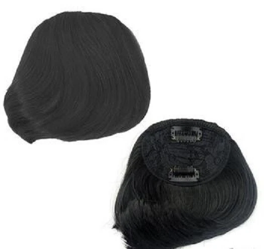 2 Pezzi Fascia Per Capelli Con Clip Intrecciata, Antiscivolo, Fermaglio A Doppia Frangia, Accessorio Donna, Nero E Marrone - 3