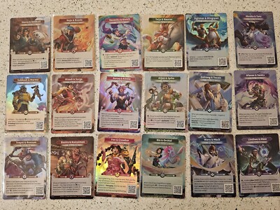 Altered TCG - KS Edition - Complete Set of 18 Foil Heroes - UNSCANNED - English