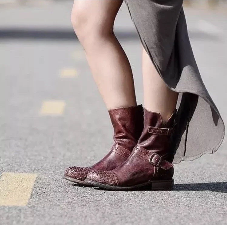 Bed stu mid calf best sale boots