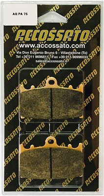 Bremsbelag VORNE GESINTERT ACCOSSATO AGPA75ST