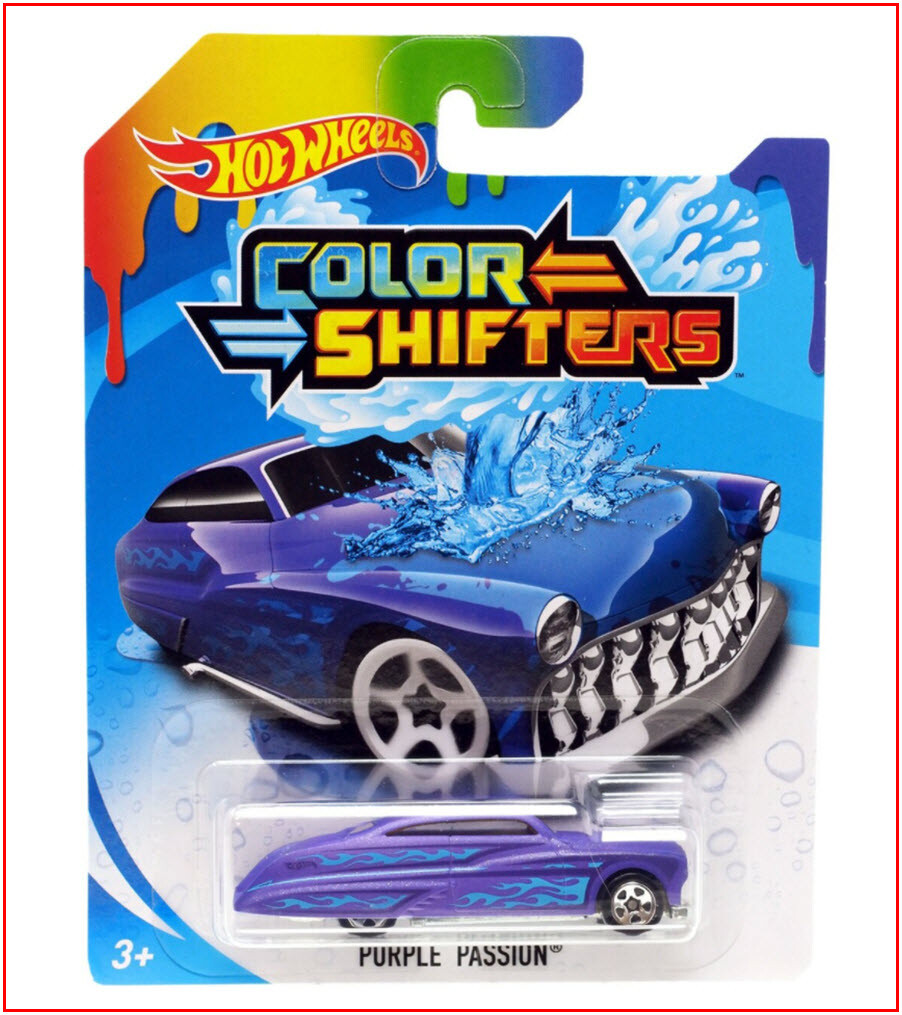【限定品】Hot Wheels パープルパッション Hot Wheels Color Shifters PURPLE PASSION Ripped Card | eBay