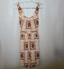 Madewell Silk, cottagecore, boho, beautiful floral twist back dress Sz 0