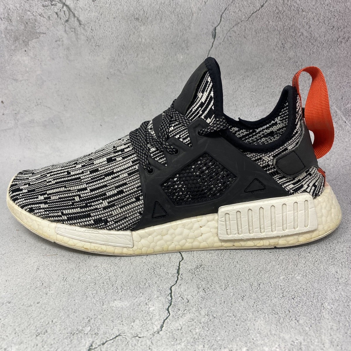Adidas NMD XR1 Primeknit Glitch Camo Black White #S32216 Men’s Sz M