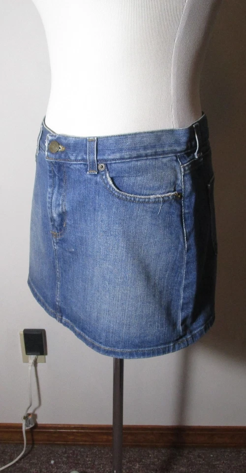 Mini falda vaquera azul EARL JEAN talla M Foto 3 de 4