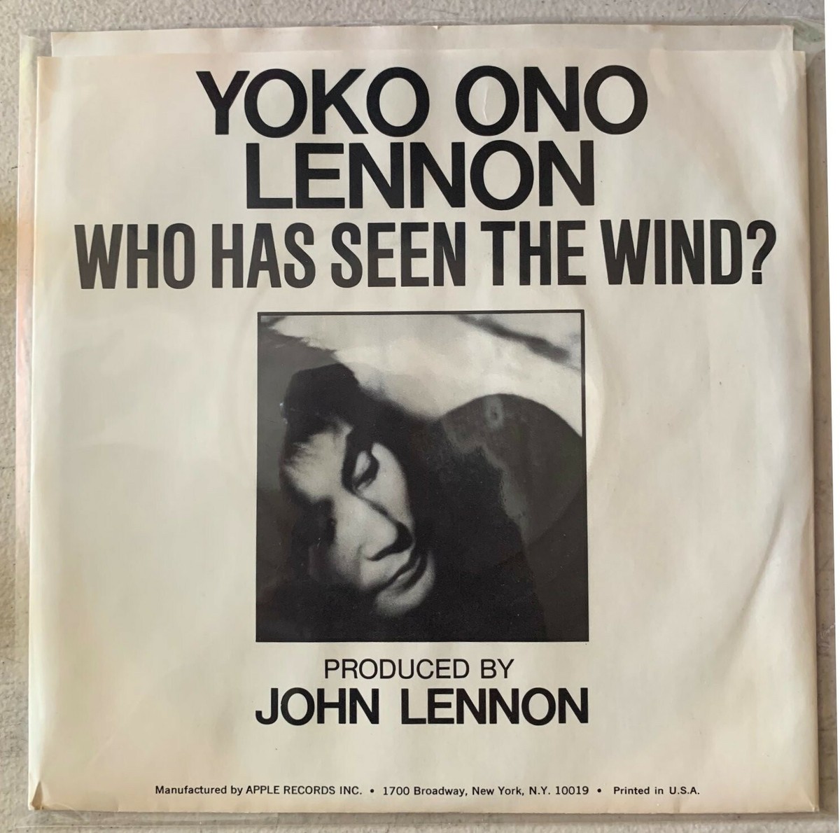 JOHN LENNON & YOKO ONO - INSTANT KARMA/WE ALL SHINE ON