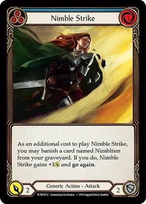 Nimble Strike (Blue) Welcome to Rathe Alpha Edition FAB
