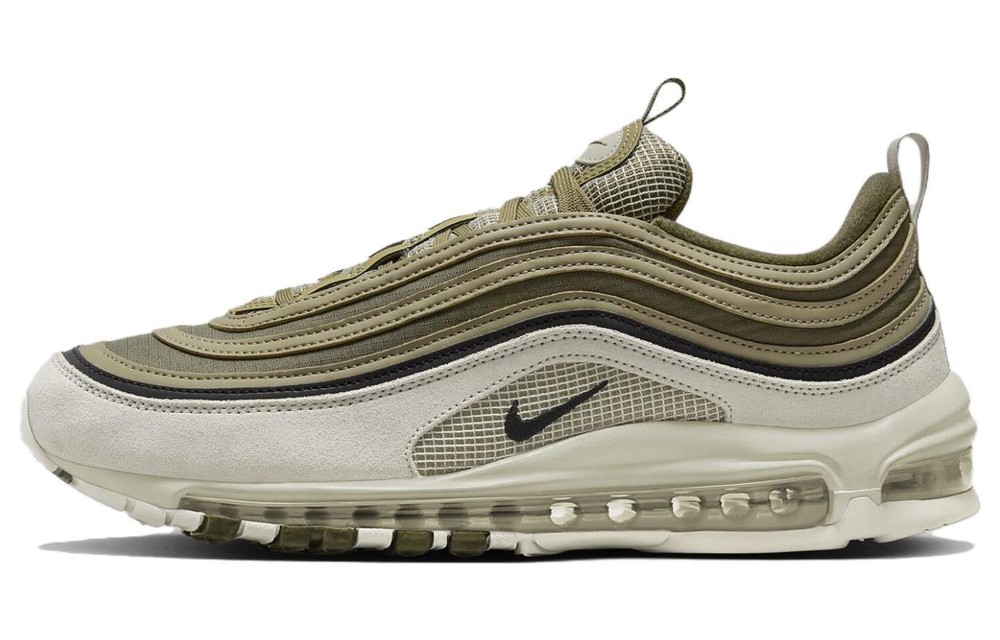 Nike Air Max 97 Low Sneakers in Olive Bone - FB9619-002