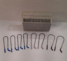 Windmere VIP Pro Hot Rollers Replacement Clips 4 Small 2 Medium 2 Large & Case