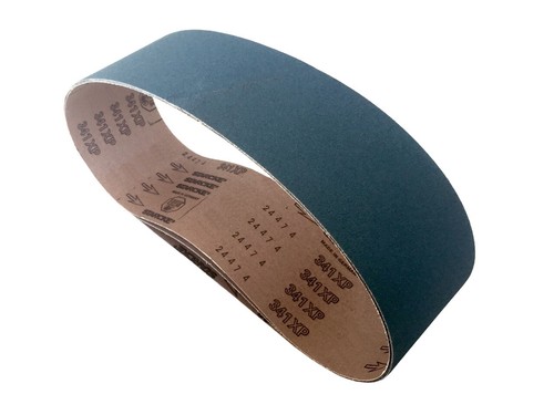 Industrial Quality German 4 X 24 Zirconia Cloth Sander Belts (6 Pack, 60 Grit) - Picture 2 of 3