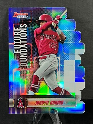 2019 Bowman's Best - Future Foundations Die Cuts #FF-JA Jordyn Adams (RC)