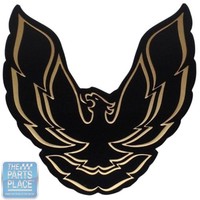 1987-90 Firebird / Trans Am Gta Tail Lamp Emblem - Black Bird With Gold - Each 1987-90 Firebird / Trans Am Gta Tail Lamp Emblem - Black Bird With Gold - Each