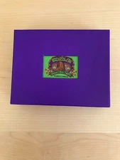 Vintage Shanghai Tang Double Picture Frame Billfold ~ Black Leather ~ NIB