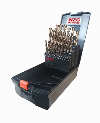 WZ-GATZE 25 St HSS E Co5% Metallbohrer Cobaltbohrer HSS Co5% V2A Spiral Bohrer WZG