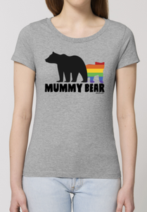 Maman Ours Femme Gay Pride Lgbt Lesbienne Organique T Shirt Femme Fashion Clothing Ebay