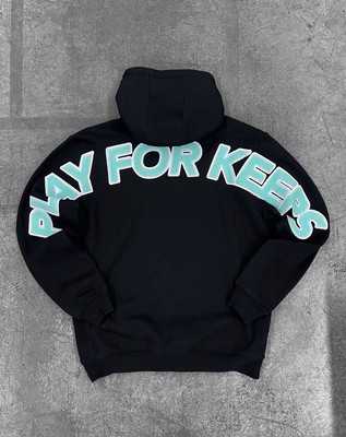 Geedup PFK Play For Keeps Hoodie Black / Teal (2024)