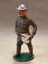 Vintage 1930s Barclay / Manoil Lead WWI Army Soldier Drummer B 