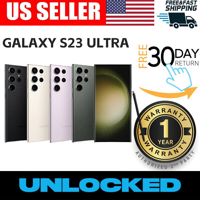 GalaxyUltra23 本体 NEW ❖SEALED❖ SAMSUNG GALAXY S23 ULTRA 5G S918U 256GB│512GB