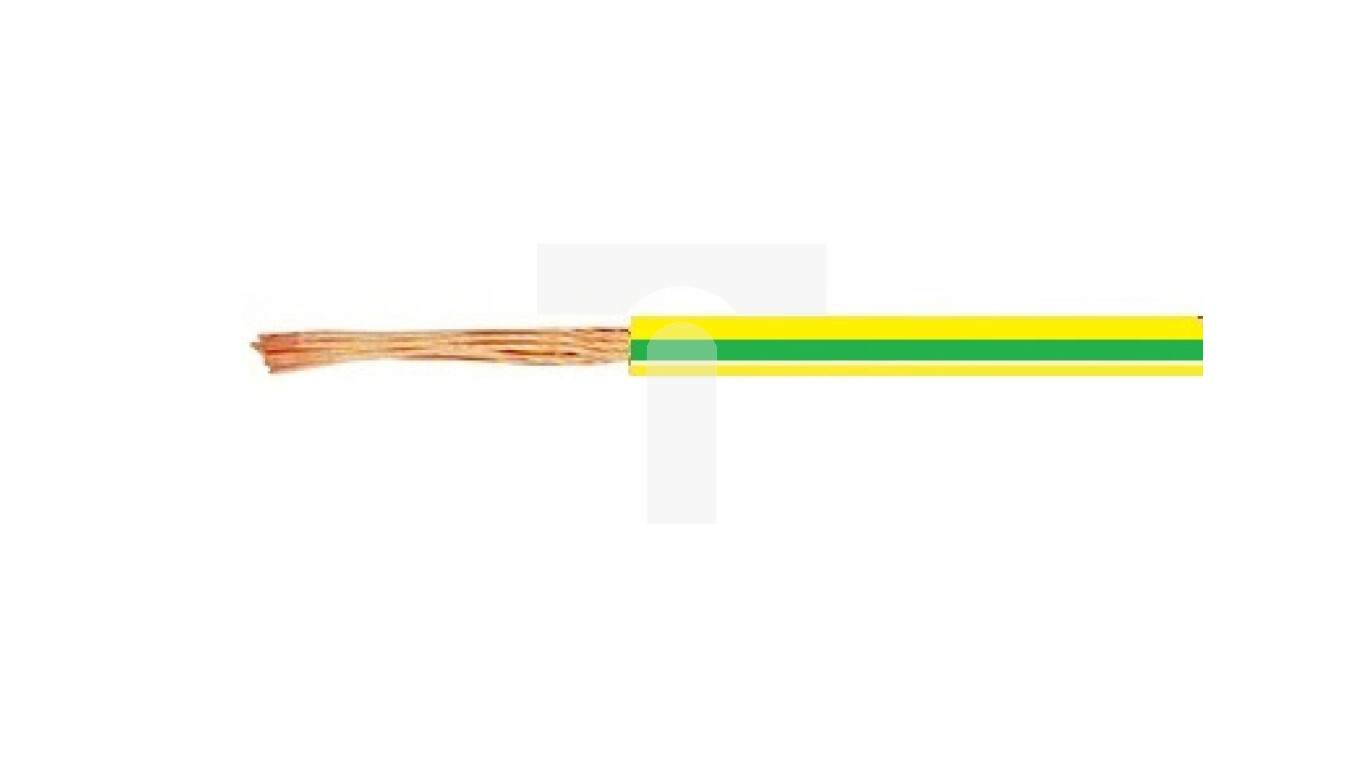 (1 disc) Halogen-free cable H07Z-K 1x2.5 yellow-green 51778 /100m/ /T2UK
