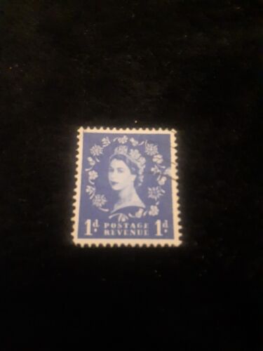 Queen Elizabeth II Postage Revenue Stamp 1d-$300.00 - Picture 1 of 1