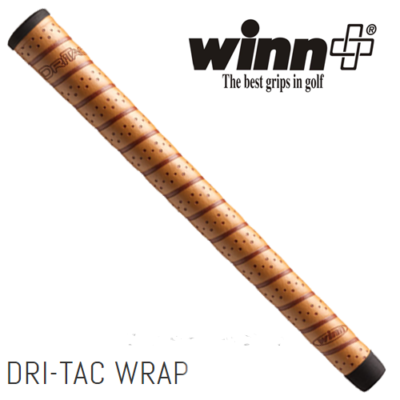 #ad Winn OVERSIZE Dri Tac Wrap Grips COPPER 7DTWR CP $11.99