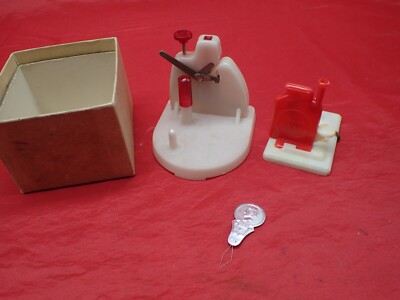 3 Vintage Needle Threaders THREAD-A MATIC Model 72 Automatic and Small Threader