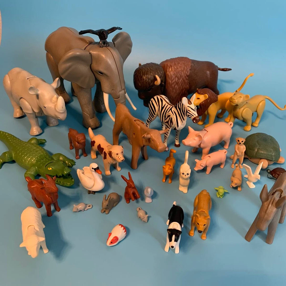 PLAYMOBIL City Life Zoo Wildtiere Spielset Mit Gehege Und
