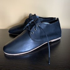 Vintage Shoe Brand Women s Leather Lace Up Booties-Sz 6 Made In USA