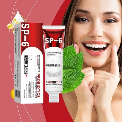 SP-6 Probiotic Whitening Toothpaste 140g MSDRWIKEY Brightening DE - Picture 5 of 7