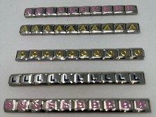 italian charms 9 mm Letters  Numbers