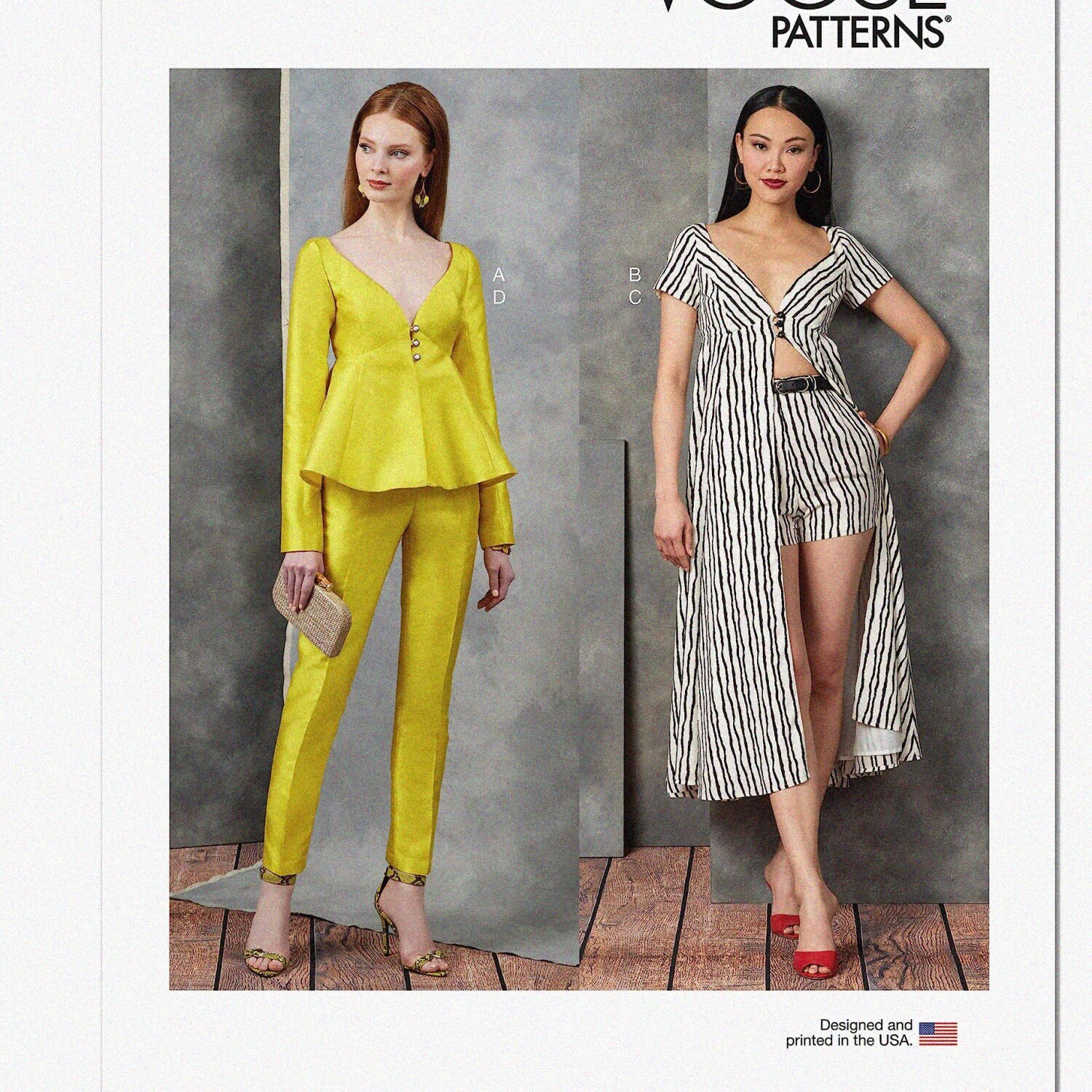 ChicStitch Misses' Sewing Kit: Tops, Shorts & Pants (V1901) - Sizes 16-24