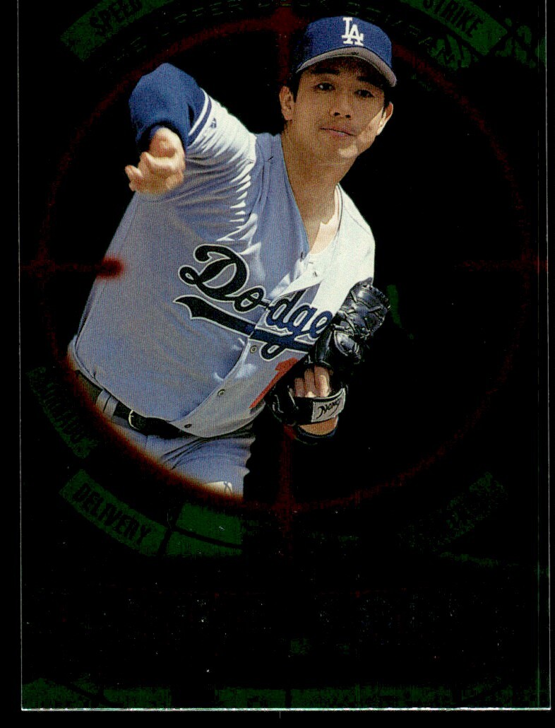 1997 Upper DeckStrike Force Hideo Nomo Los Angeles Dodgers