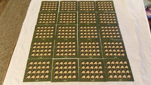 2003 USPS Tiffany Lamp US Postage Stamp 20 Full Sheets of 20 - 1 Cent Stamps - 第 1/6 張圖片