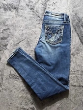 Vigoss Heritage Fit Skinny Women's Jeans Size S2 L30 Dark Wash