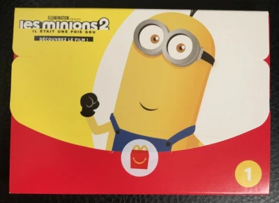 Les Minions 2 Mc Donald jeux jouet Mc Donald's (n°1) - Photo 1/2