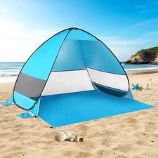 2-3 Person Pop Up Beach Tent Sun Shade Shelter Outdoor Camping Fishing Canopy UV