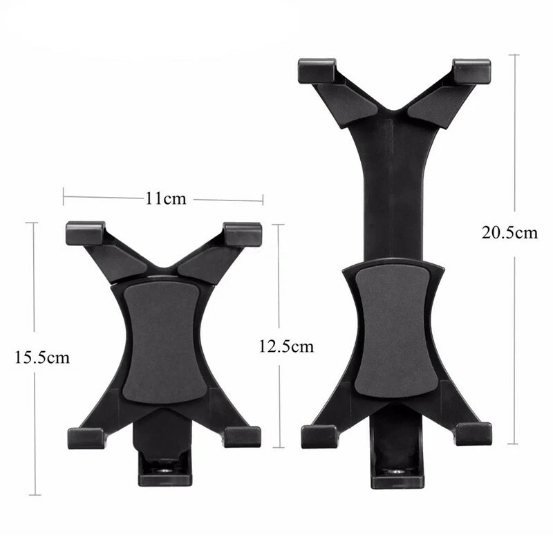 Universal Tripod Mount Holder Bracket Stand 1/4" Thread For iPad Tablet 7" to 9" - Image 3 of 4