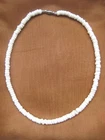 Hawaii Unisex Souvenir Surfer Jewelry White Puka Shell Necklace 18" ( QTY 2 )