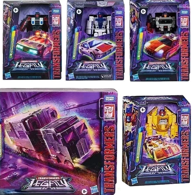 Transformers Legacy STUNTICONS MENASOR Complete Set of 5 NEW SEALED Hasbro - Image 2 of 2