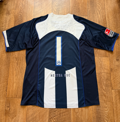 Hertha BSC Berlin 2005 2006 Home Soccer Jersey Football Shirt Nike