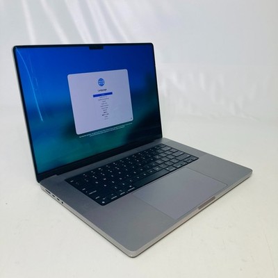 APPLE MACBOOK PRO A2485 M1 PRO 10-CORE 16-CORE 3.22GHZ 32GB 512GB GRAY -  CC 487