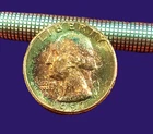 1957 WASHINGTON QUARTER ~ MONSTER TONER TONING IN REDS BLUES & GREENS SEE VIDEO