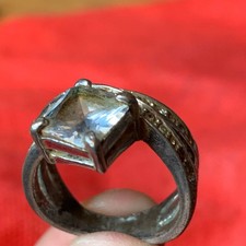 Handmade ancient ring moroccan bronze